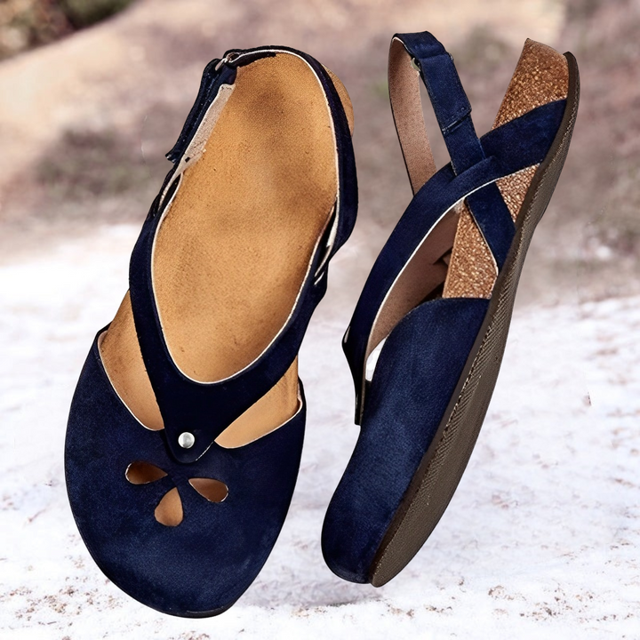 Damen - Stylische Slip-On Sandalen - Komfortabel und Trendy - Perfekt für den Sommer