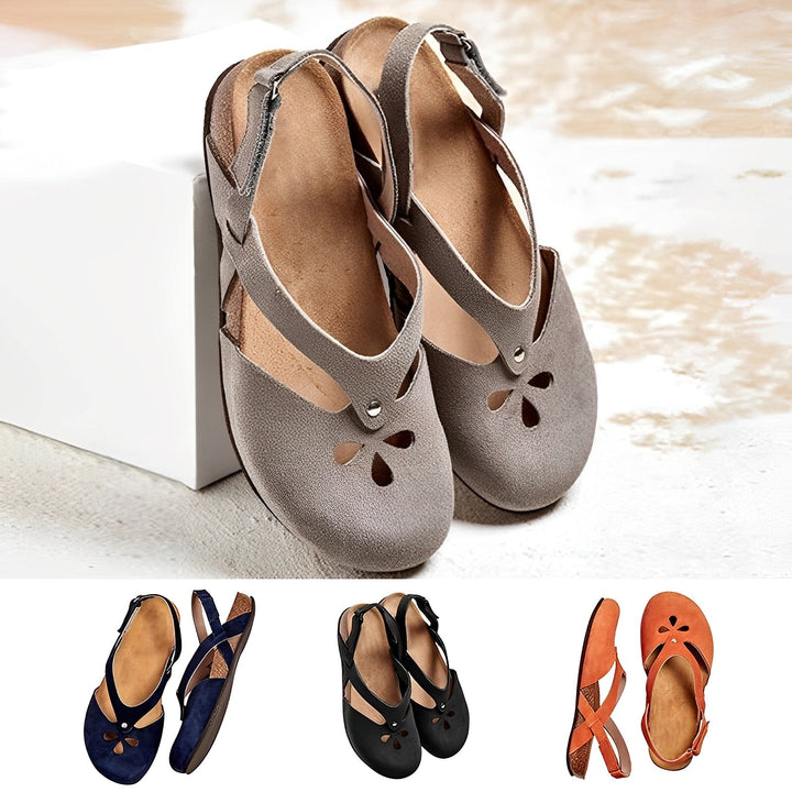 Damen - Stylische Slip-On Sandalen - Komfortabel und Trendy - Perfekt für den Sommer