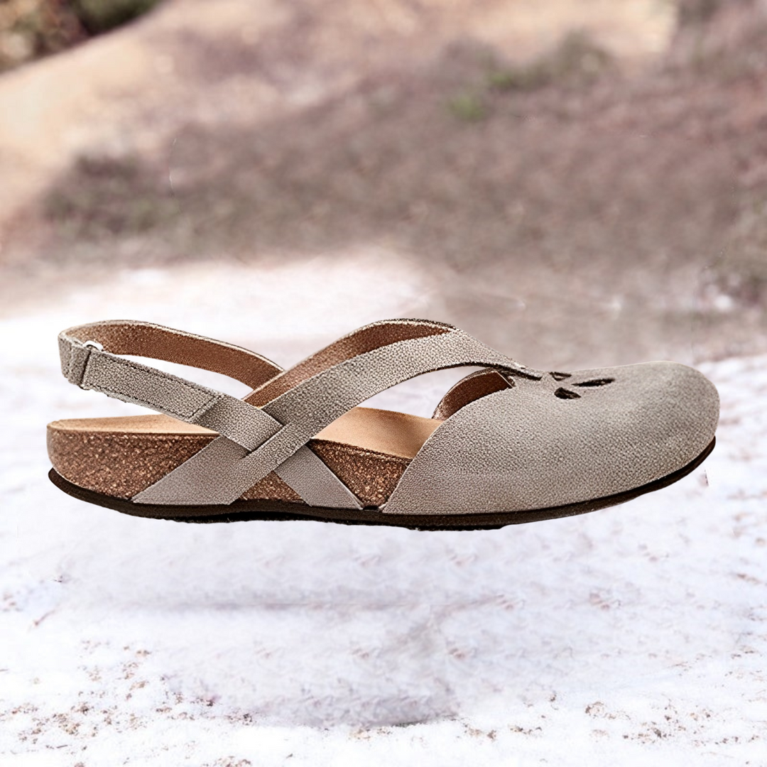 Damen - Stylische Slip-On Sandalen - Komfortabel und Trendy - Perfekt für den Sommer