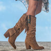 Damen - Wild-West-Stiefel - Aus hochwertigem Leder - Cowboy Schuhe für jeden Anlass