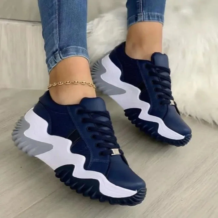 Frauen - Bequeme Turnschuhe - Atmungsaktiv und Stylisch - Perfekte Sneakers für Alltag und Freizeit