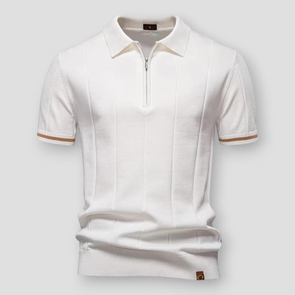 Herren - Poloshirt - Lässige Baumwollmischung - Stylisches Sommer-Poloshirt für jeden Tag