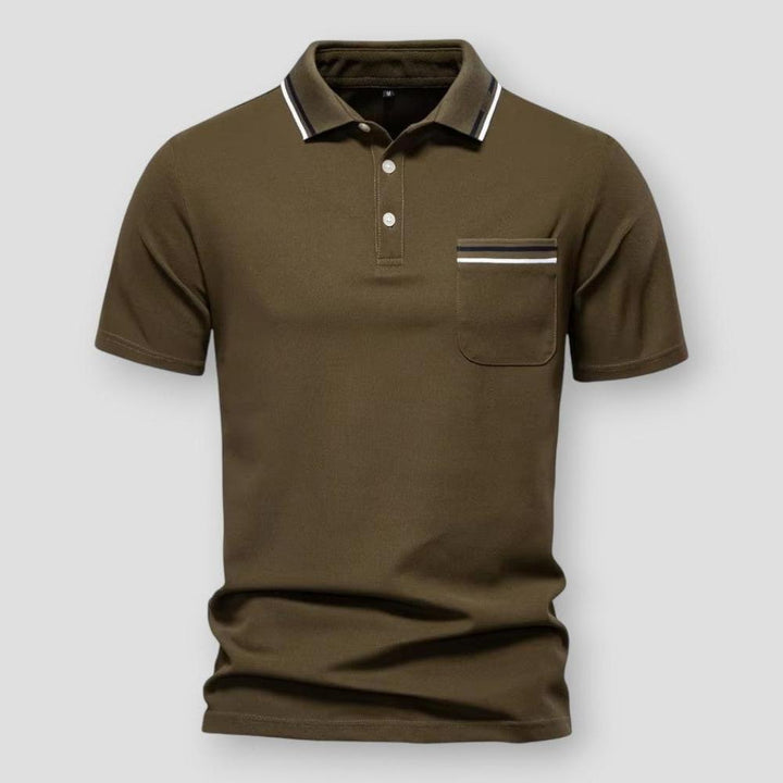 Herren - Poloshirt - Hochwertiger Stoff Bequeme Baumwollmischung - Stilvolle Freizeitkleidung für jede Gelegenheit