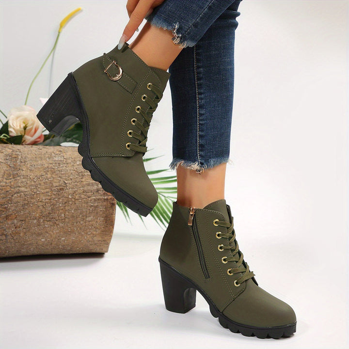 Damen - Stiefeletten - Leder - Elegante und Bequeme Schuhe für Jeden Anlass