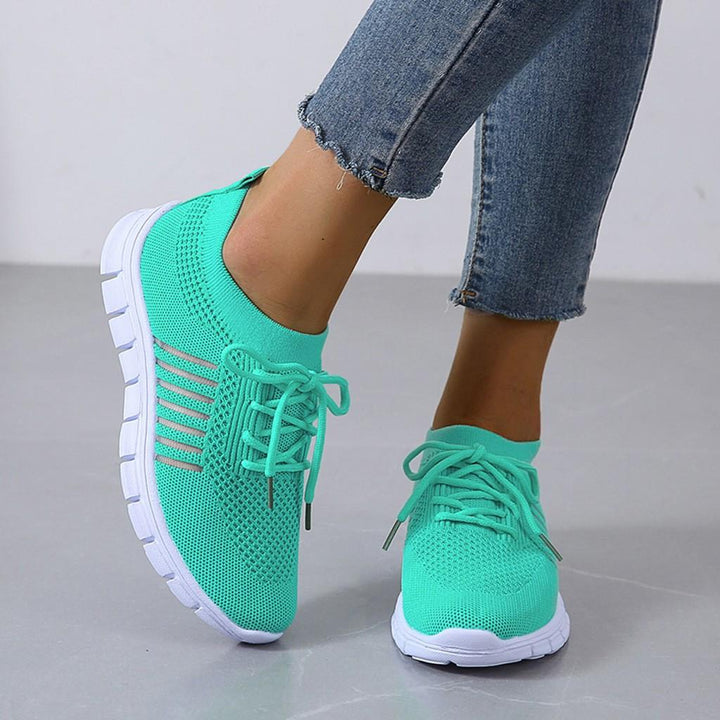 Damen - Sport-Sneaker - Lebendiges Mesh - Leichte und Bequeme Casual Sneakers für Aktive