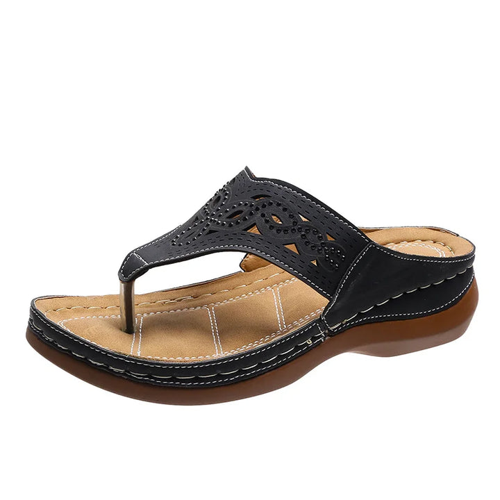 Damen Flip Flops - Bequeme Sandalen mit optimalem Halt - Ideal für den Sommer