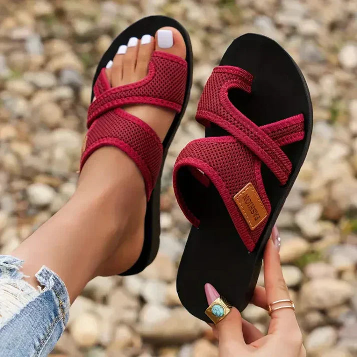 Damen - Sandalen - Stilvoll und bequem - Hochwertige Materialien - Perfekte Begleiter für den Sommer