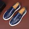 Herren - Loafer - Flache Sohle - Elegante Freizeitschuhe für stilbewusste Männer