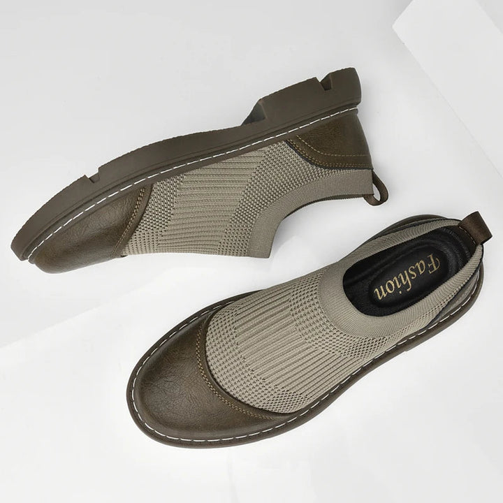 Slip-On-Loafer mit Mesh