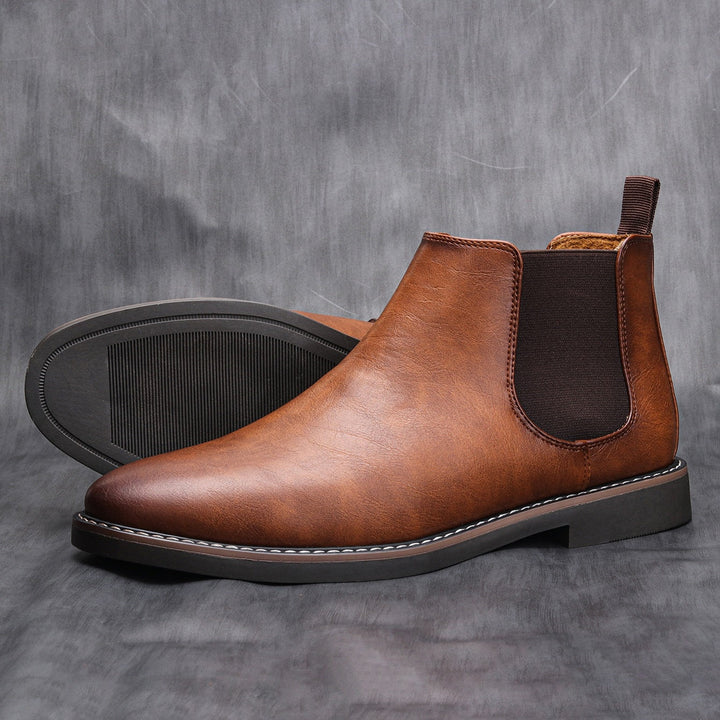 Herren -Lederstiefel - Klassisches Design - Stilvolle, Hochwertige Schuhe für Herren