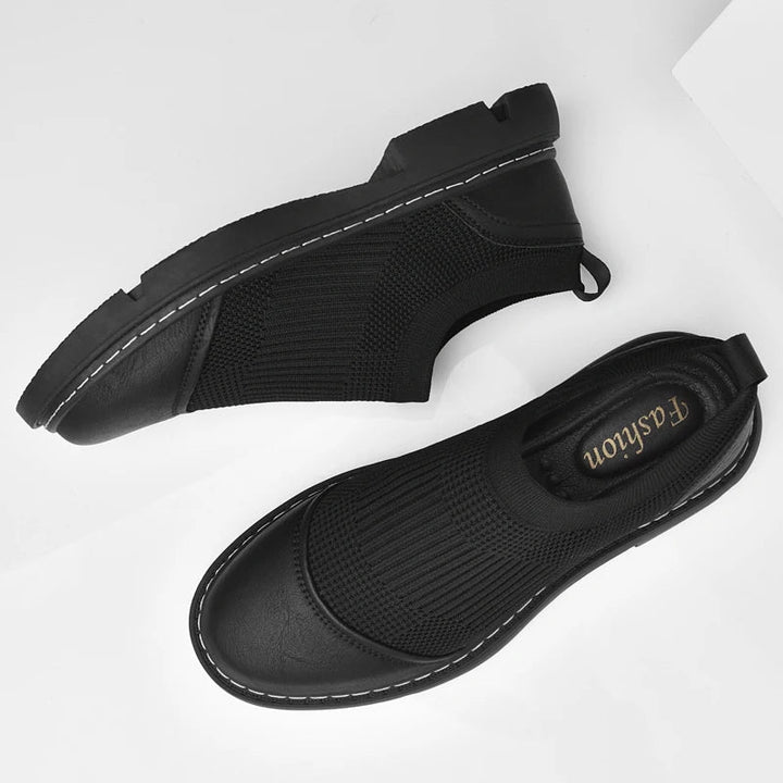 Slip-On-Loafer mit Mesh