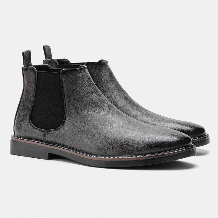 Herren -Lederstiefel - Klassisches Design - Stilvolle, Hochwertige Schuhe für Herren