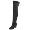 Damen - Modische Over The Knee Stiefel - Elegantes Design - Hochwertiges Material - Perfekt für jeden Anlass