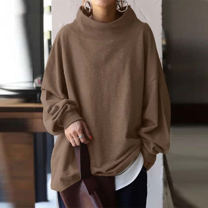 Damen Langarm-Pullover - Eleganter Cashmere Stil - Bequem und Chic für jede Gelegenheit