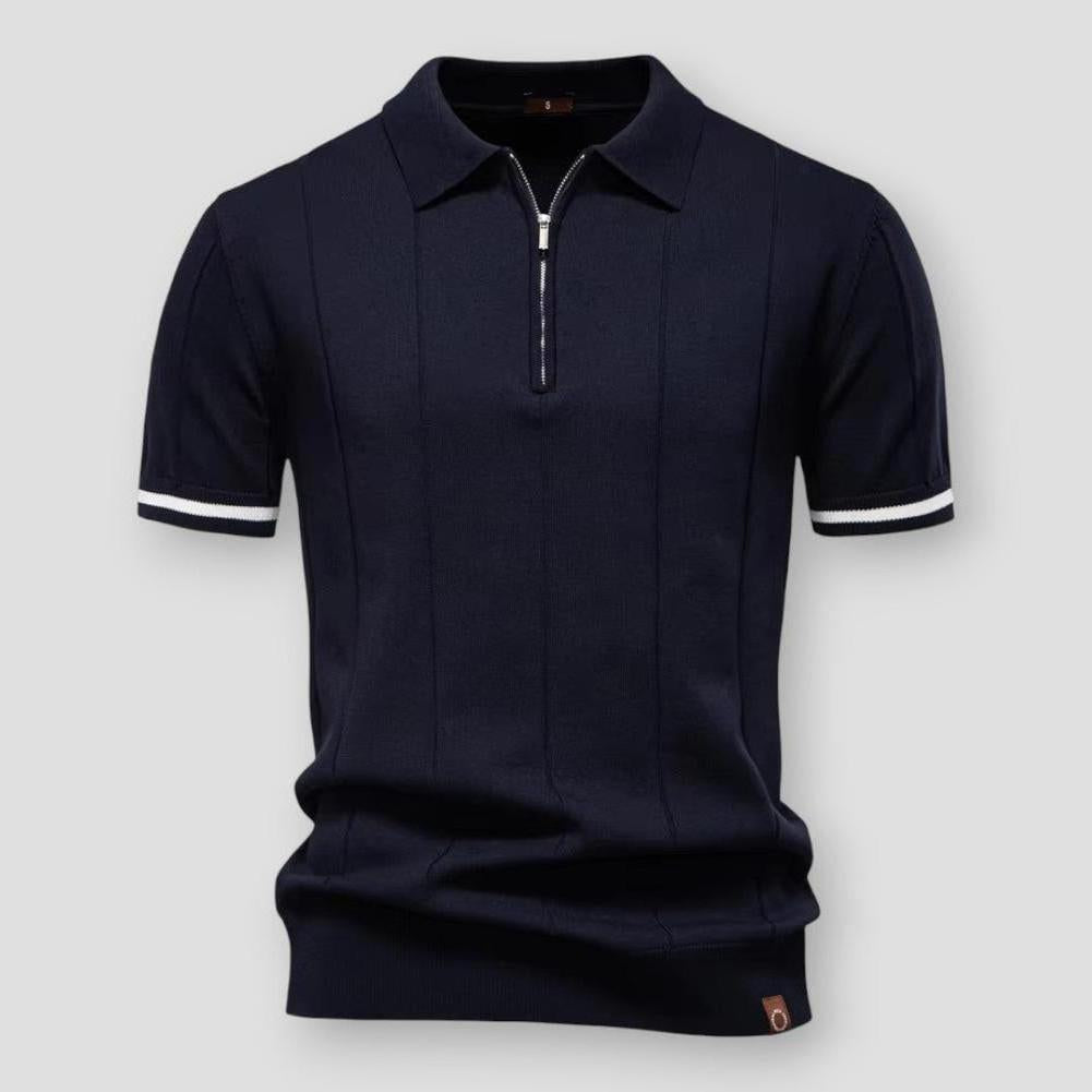 Herren - Poloshirt - Lässige Baumwollmischung - Stylisches Sommer-Poloshirt für jeden Tag