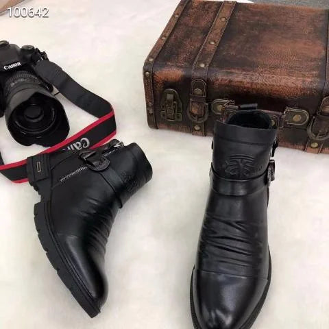 Herren - Italienische Stiefel - Hochwertiges Leder - Elegante Mode für jeden Anlass