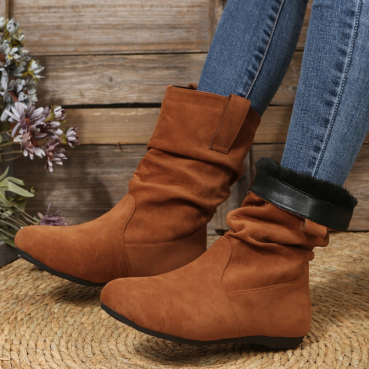 Frauen - Stiefelette - Weich gefüttert, warm und bequem - Perfekte Winterstiefel für kalte Tage