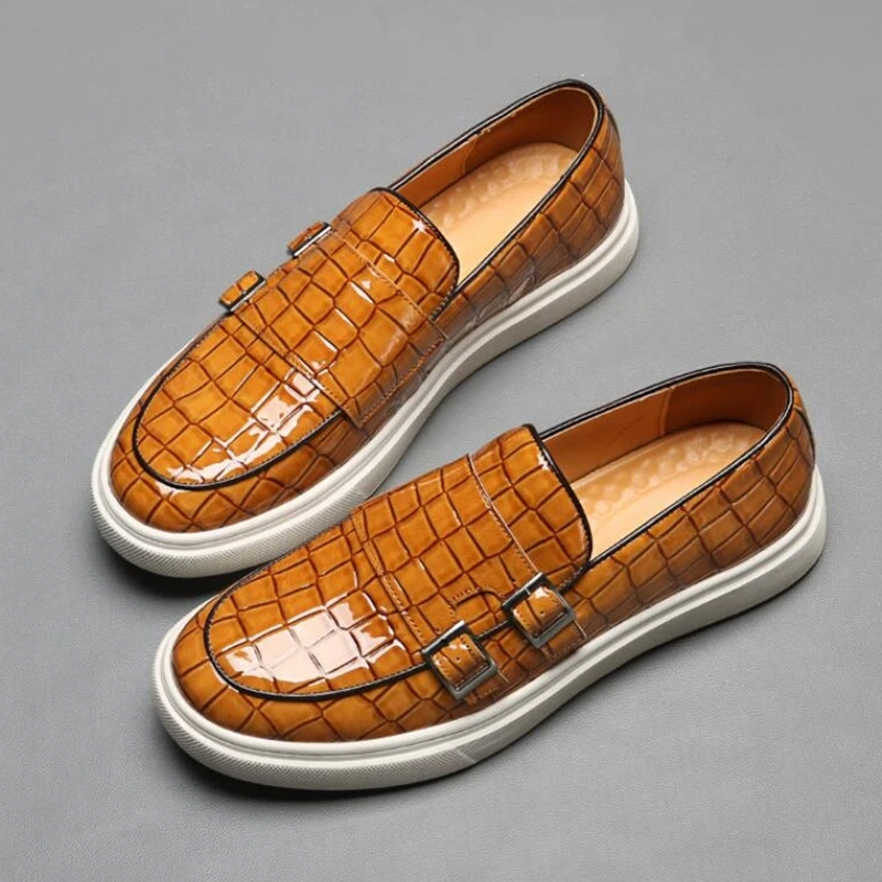 Herren - Loafer - Flache Sohle - Elegante Freizeitschuhe für stilbewusste Männer