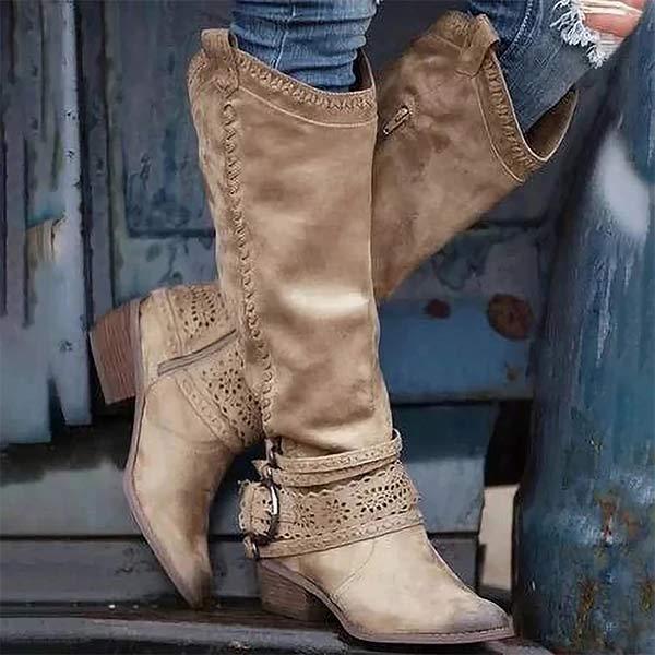 Mode Vintage Stiefel