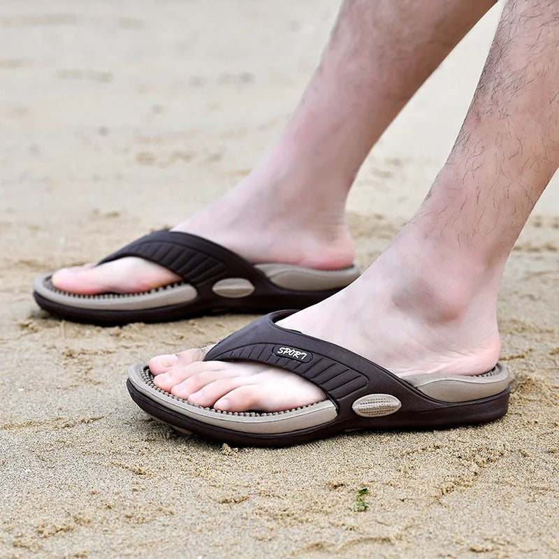 Stylische Flip Flops für Herren - Komfortables Material - Ideal für Strand und Freizeit - Trendige Sommer-Sandalen