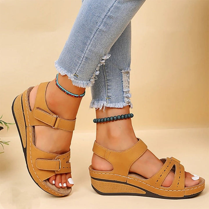 Damen - Sandalen - Atmungsaktives Material - Bequeme Sommerschuhe für optimalen Komfort