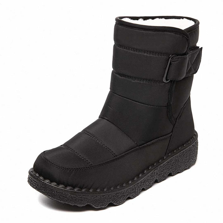 Damen - Schneestiefel - Wasserdicht, rutschfest und warm - Perfekte Winterbegleiter für kalte Tage