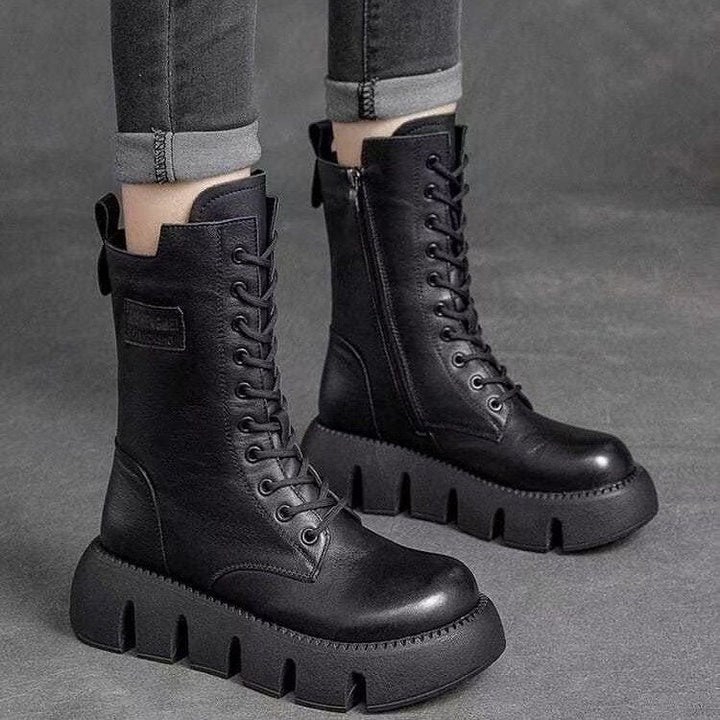 Damen - Modische Stiefel - Stylisches Design - Trendige Schuhe für jeden Anlass