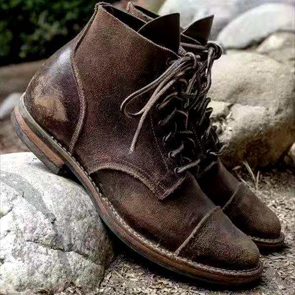 Retro-Veteranenstiefel für Männer