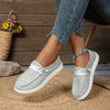 Damen - Canvas Schoenen - Stijlvol en Comfortabel - Casual Footwear voor Elke Gelegenheid