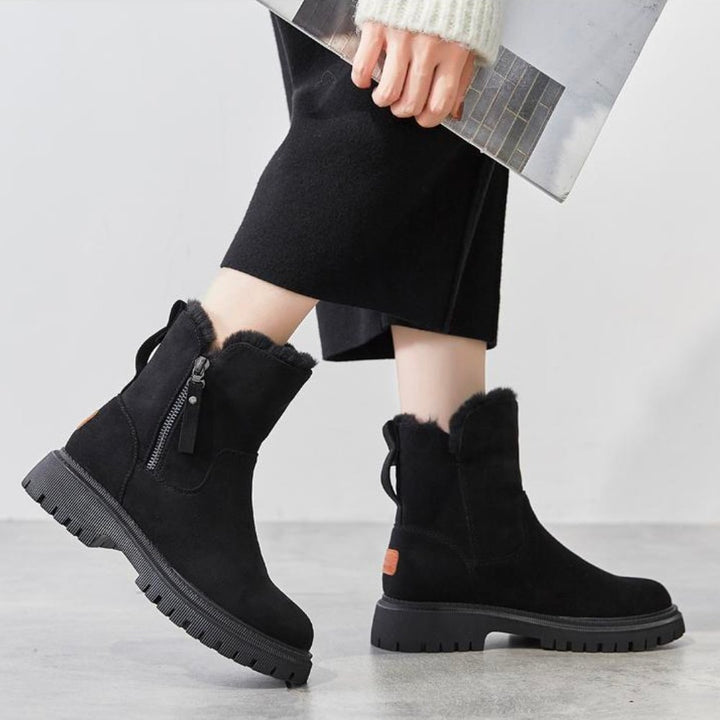 Damen - Stiefel - Warm und bequem - Ideal für kalte Tage und stilvolle Outfits