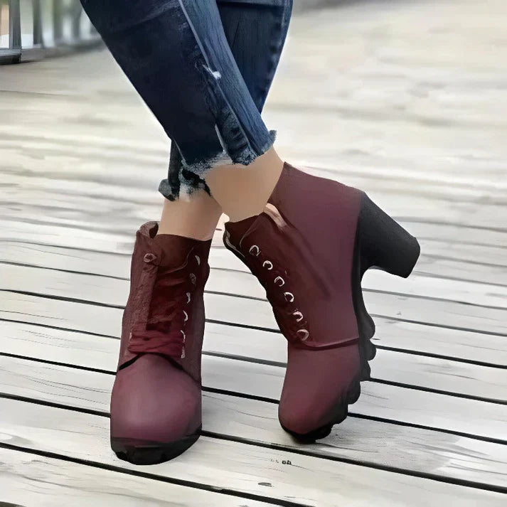 Damen - High Heel Stiefel - Elegant und modern - Stilvolle Schuhe für jeden Anlass, bequem und schick