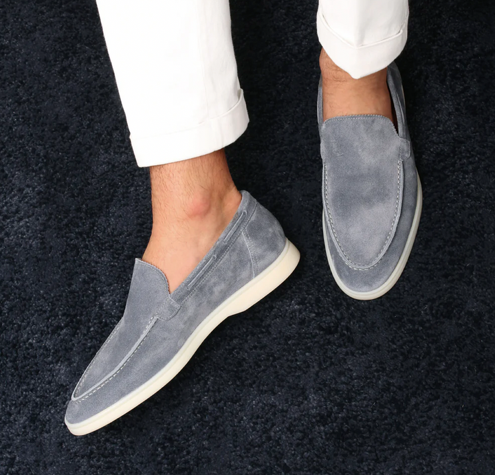 Klassische Herren Loafers aus Wildleder