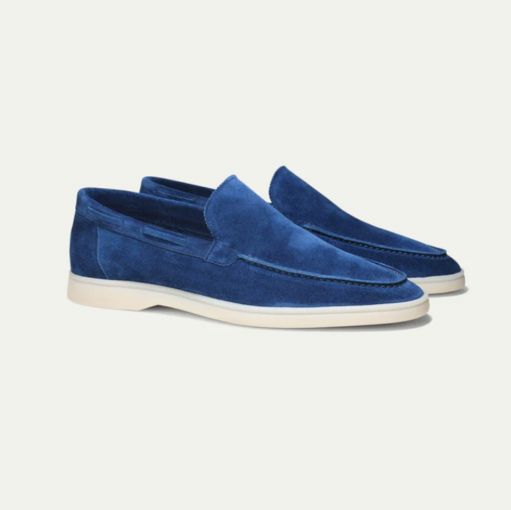 Klassische Herren Loafers aus Wildleder