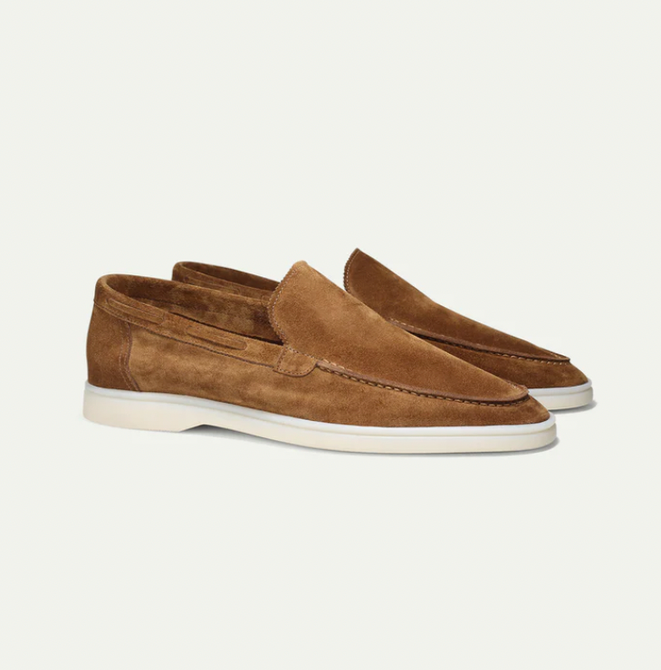 Klassische Herren Loafers aus Wildleder